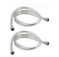 Kamal Flexible Shower Tube (PVC) 1 Mtr (Set of 2)