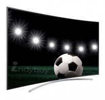 Samsung 55 Curved TV, Smart Interaction with Quad Core Plus & Micro Dimming Ultimate 3D Full HD LED TV